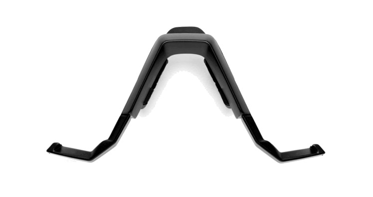 recambio puente nasal para gafas speedcraft / s3 nose bridge regular soft tact black