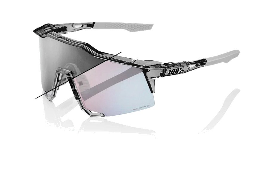 gafas bicicleta ciclismo deporte speedcraft polished translucent grey