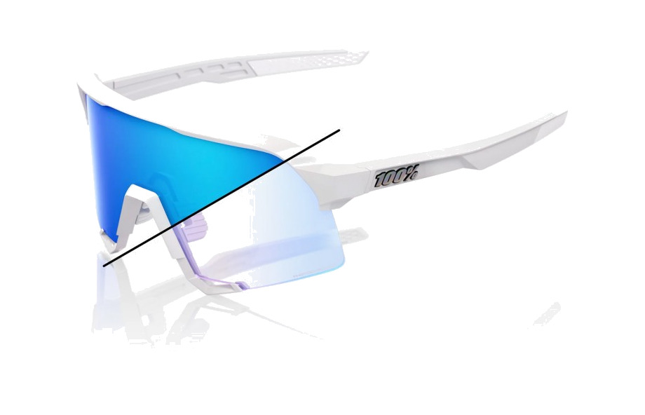 gafas de sol ciclismo s3 photocromatic bastille pearl white glitter