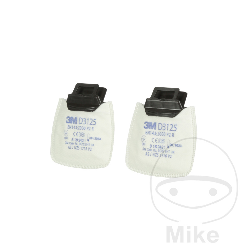 pack 2 filtros de partículas para máscara de pintura p2r