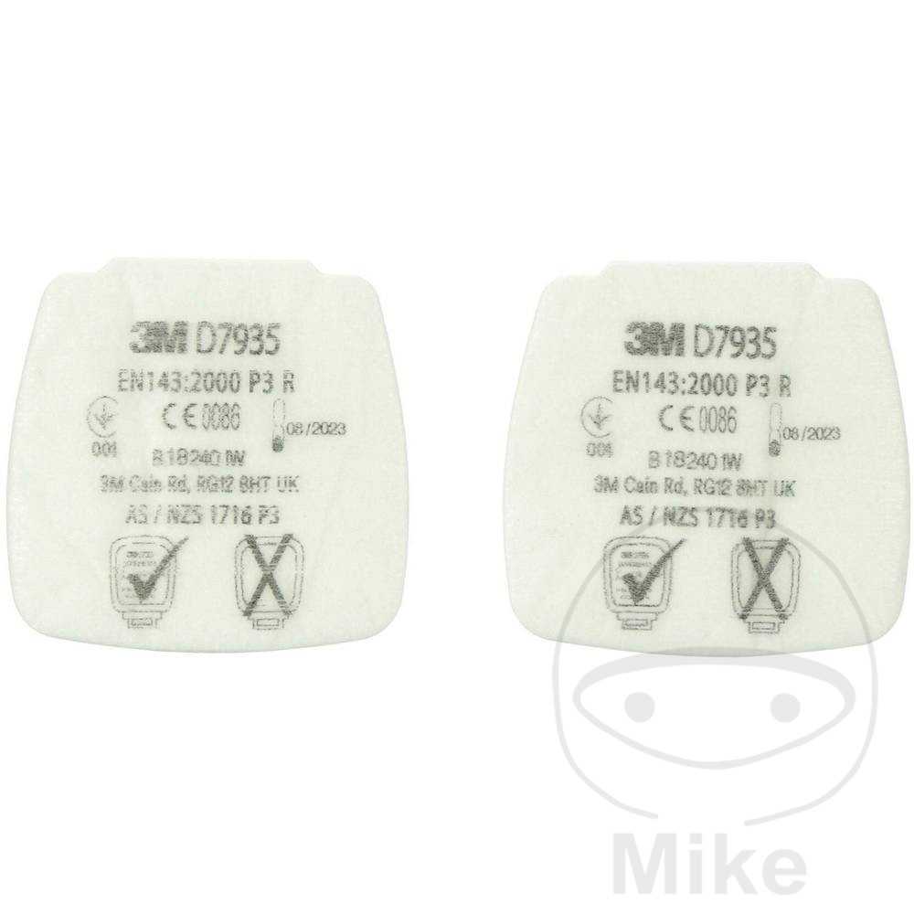 pack 4 filtros para mascarilla antipartículas p3r
