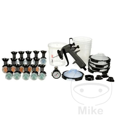 kit pistola de pintura hvlp