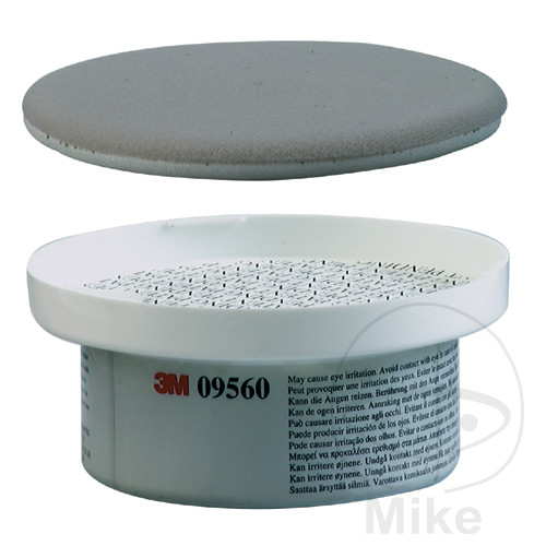 control de polvo negro con almohadilla de aplicación 50 g