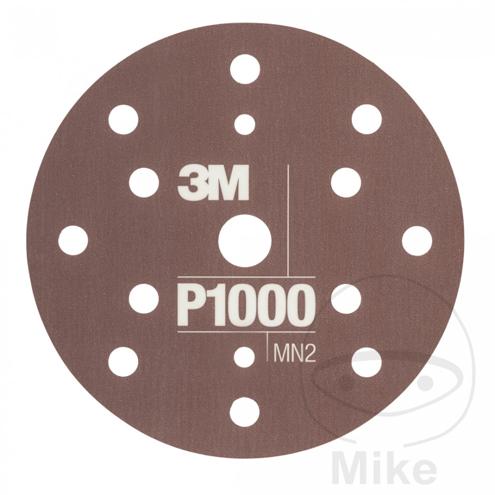 disco abrasivo flexible con agujeros 15 l k1000 150 mm bra hookit