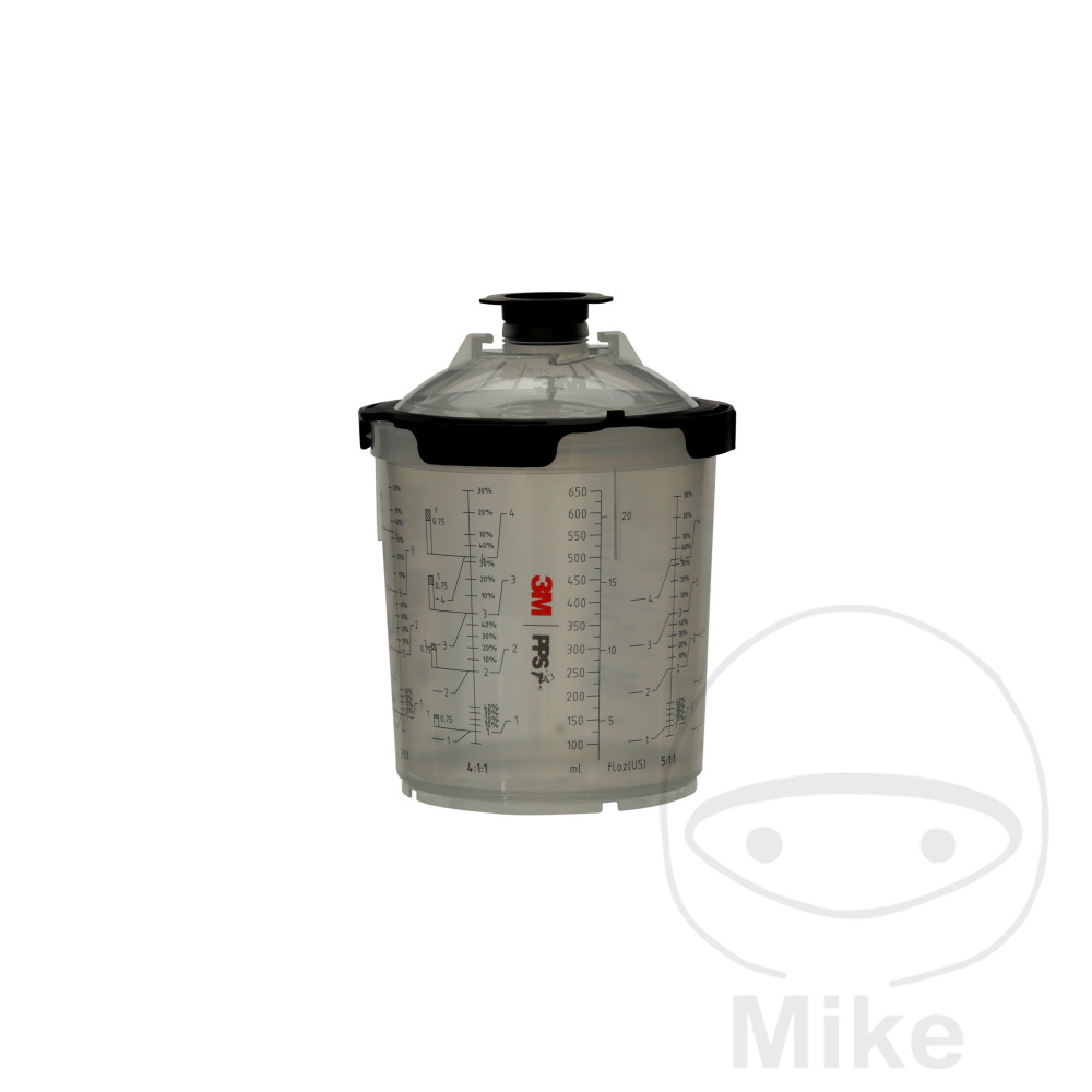 kit vaso para pintura pps 650ml 200u