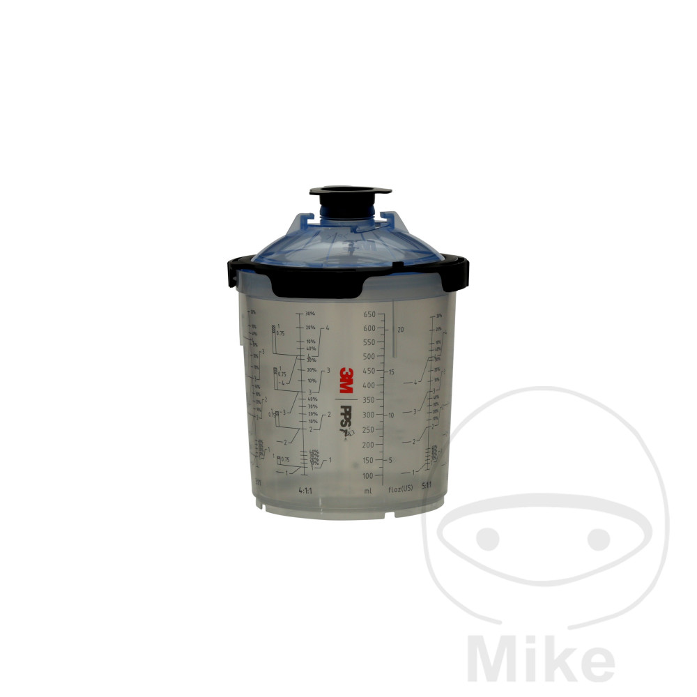 kit vaso para pintura pps 650ml 125u