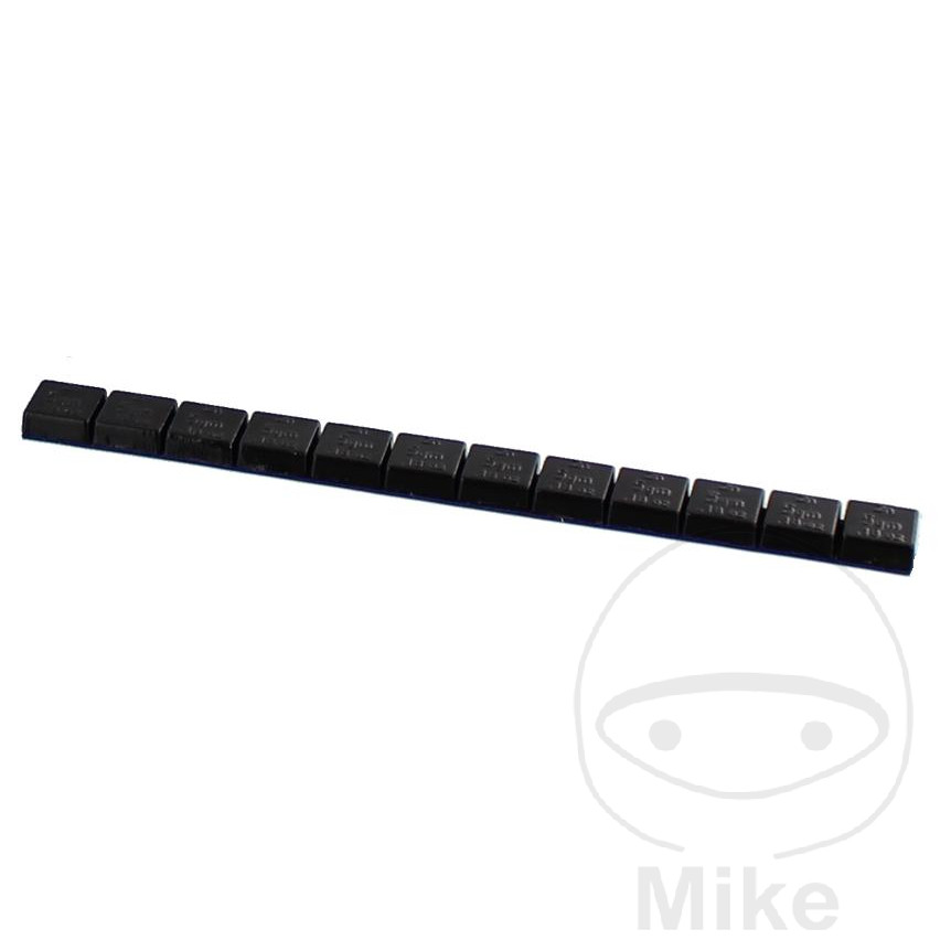 pack 20 pesos adhesivos barra cinc para llanta moto 60 gr 5 gr