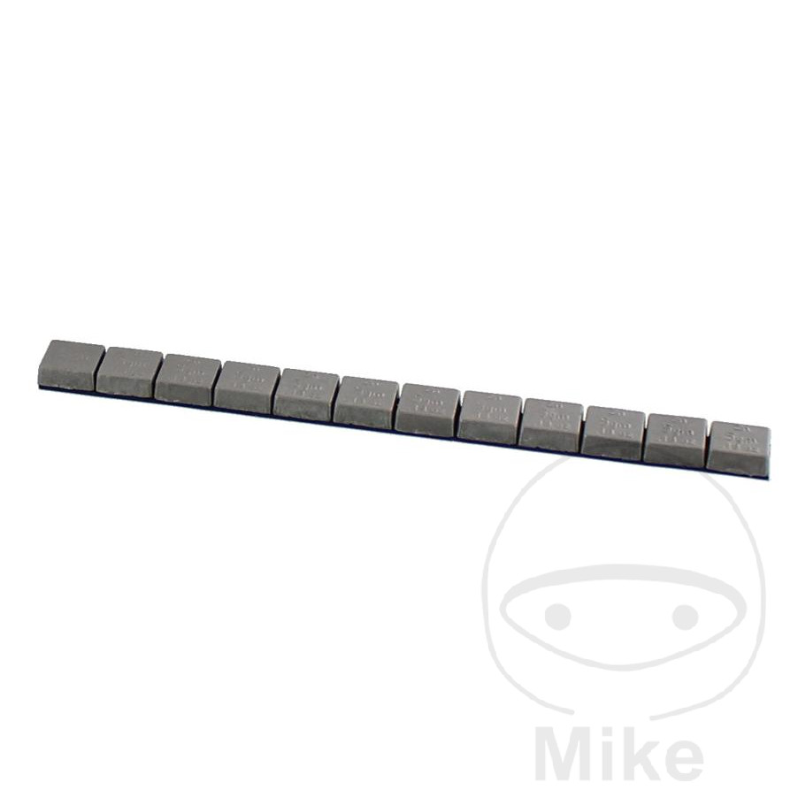 pack 20 pesos adhesivos barra cinc para llanta moto 60 gr 5 gr