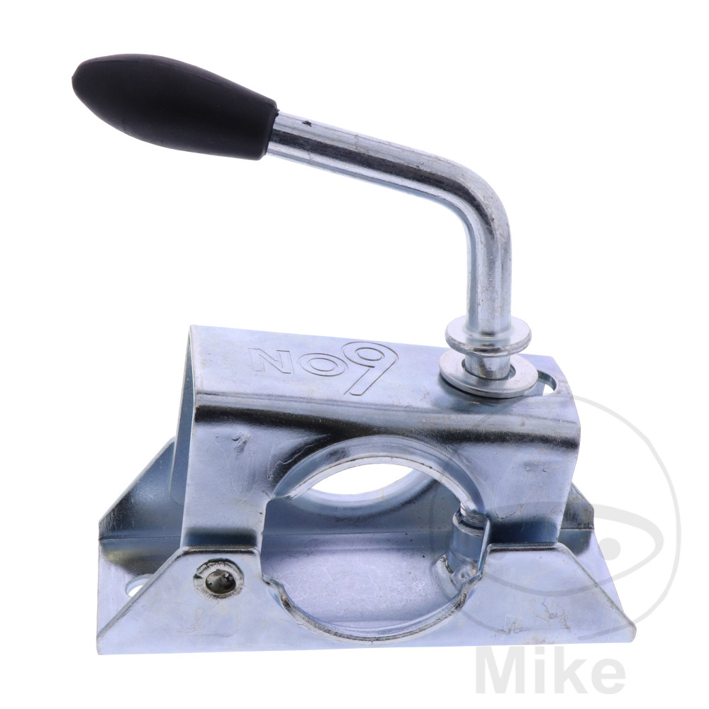 abrazadera rueda jockey para caravana ø48 mm
