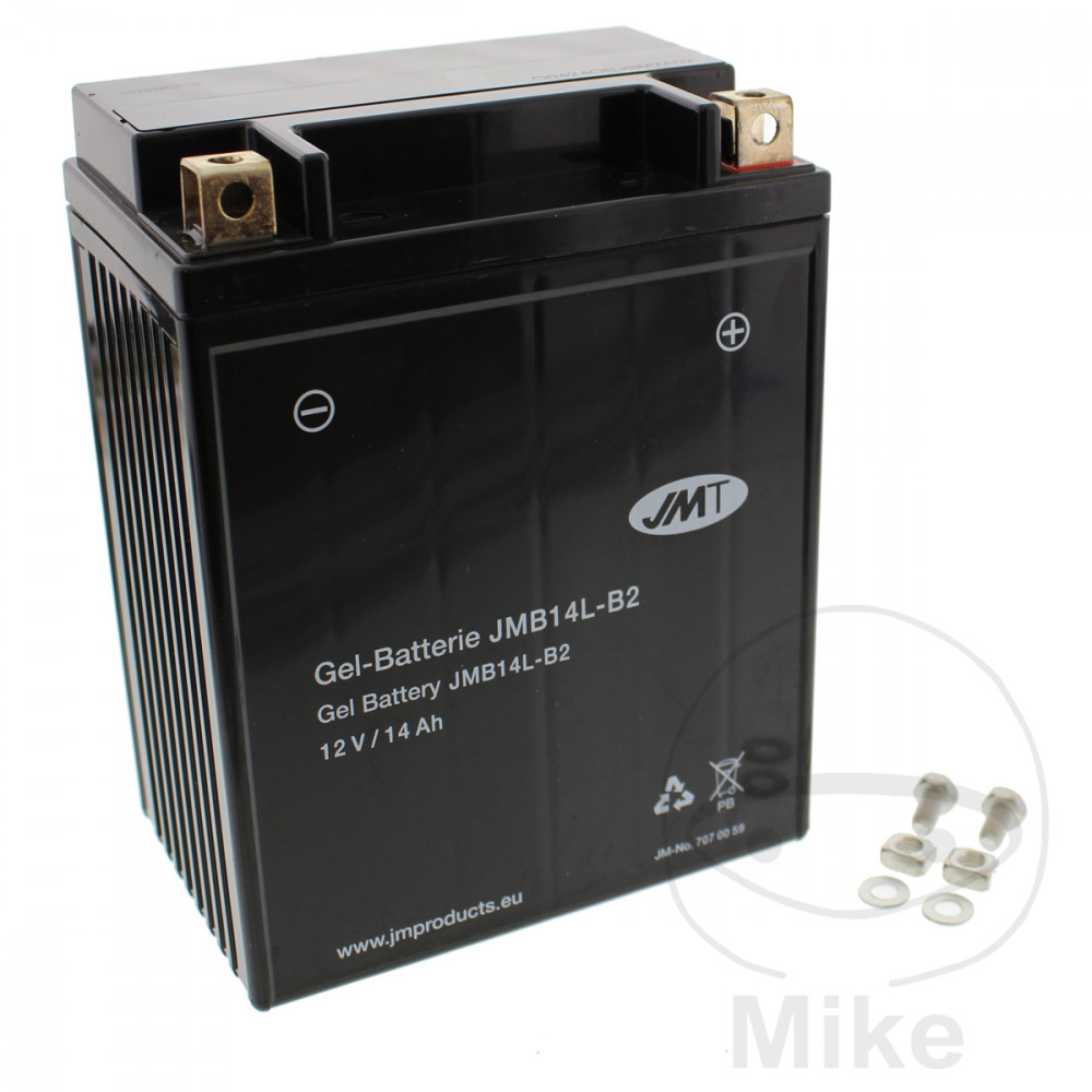 batería gel de moto yb14l-b2 jmt yuasa 0618 3331 0086