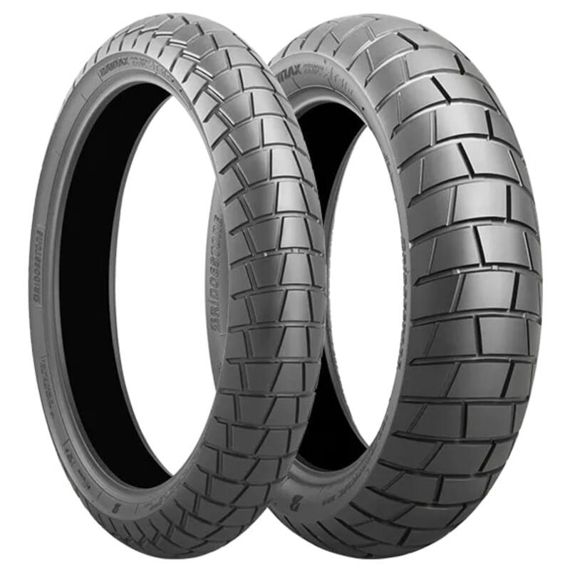 neumático cubierta moto delantero battlax adventure trail at41 110/80 r 19 59v tubeless