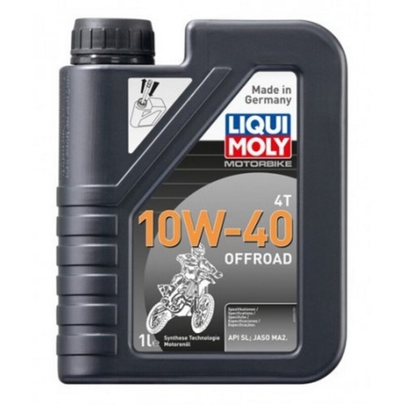 aceite lubricante para motor 1l semi-sintético 4t 10w-40 off road 3055