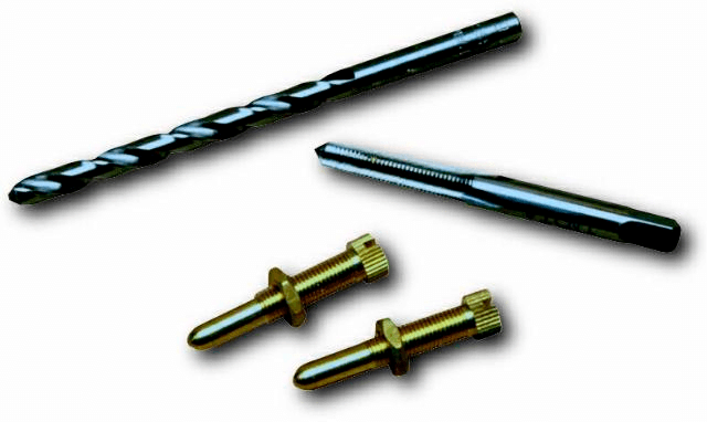 kit instalacion tornillos de ralenti + broca + macho para banshee