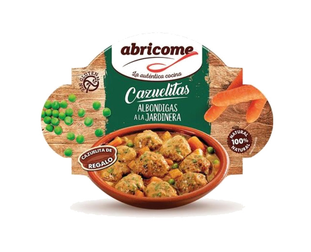 cazuela de albóndigas a la jardinera 415gr