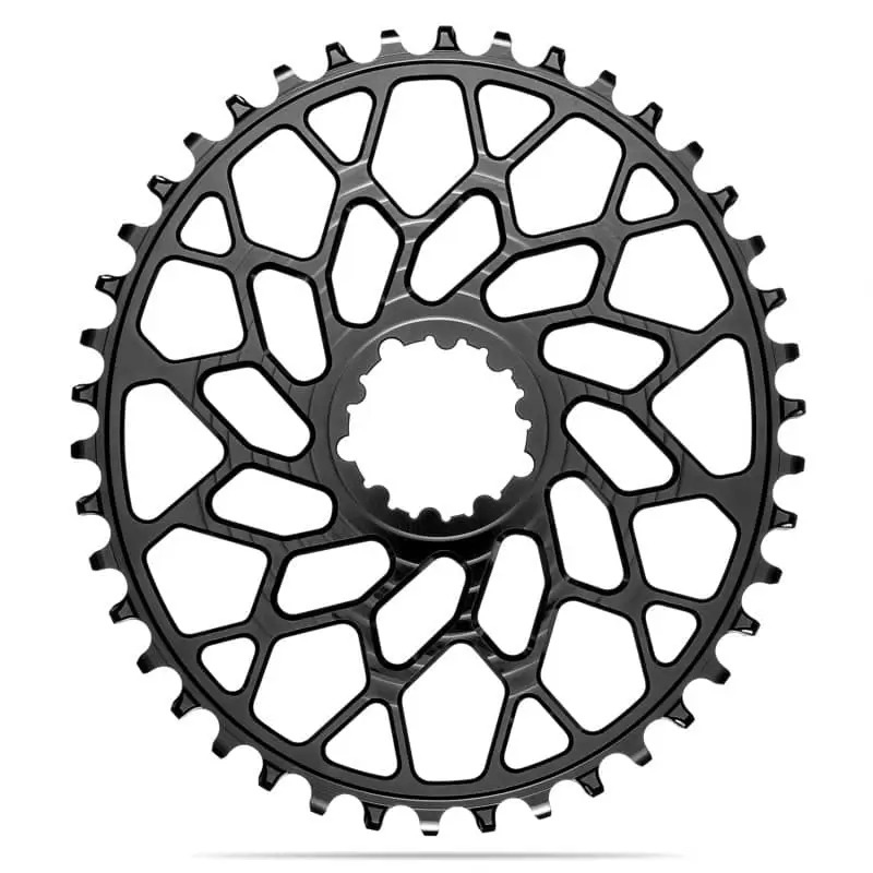 ABSOLUTE BLACK Plato aluminio BEACH RACING DIRECT MOUNT 0 MM OFFSET SRAM - Imagen 2 de 2