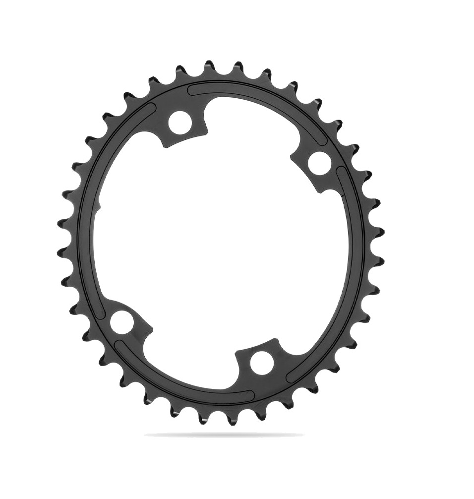 plato ovalado 4 brazos asimetrico aluminio 36t 110 bcd shimano 9100/8000