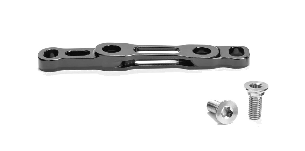 adaptador para pinza de freno de montaje plano delantero shim flat mount 140/160 spezialized sl8 torn titanio