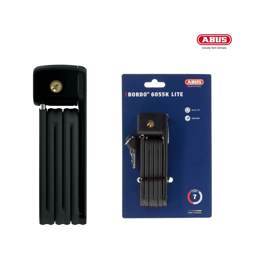 candado ligero con nivel de seguridad bordo lite 6055k/60 level 7