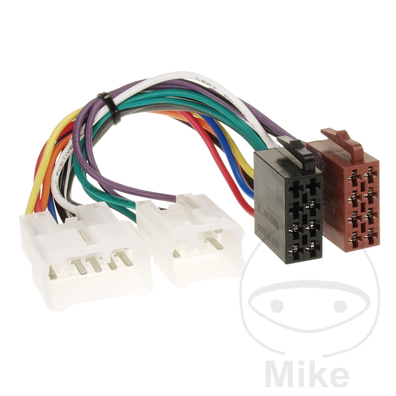 Cable adaptador de CAV ISO compatible con compatible con TOYOTA/LEX/DAI/VW - Imagen 1 de 1