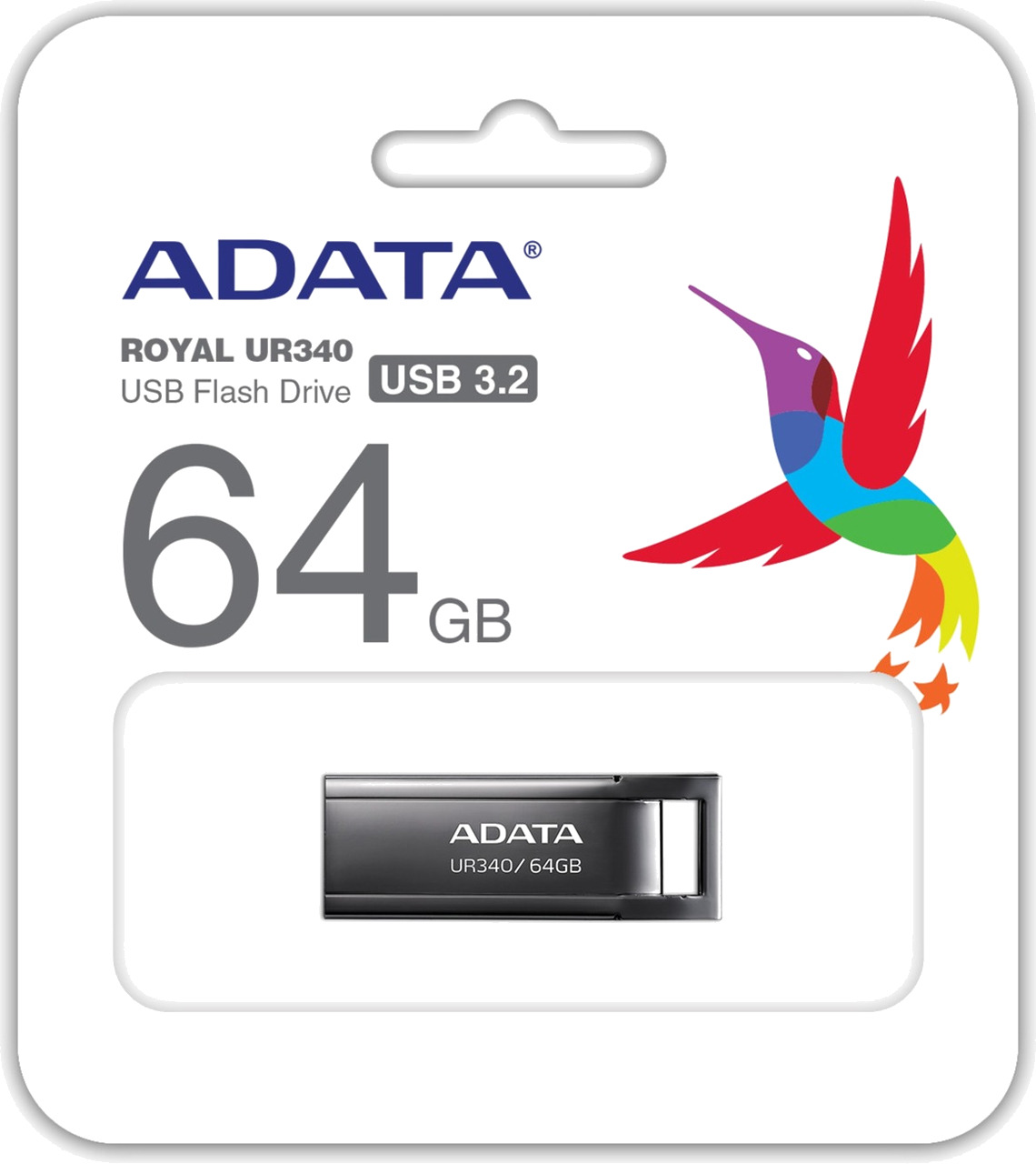 ADATA USB Flash Drive UR340 64GB 3.2 GEN1 4711085935465| eBay