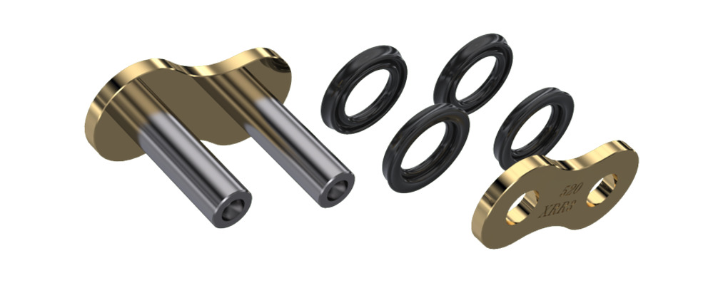 eslabón de cierre tipo remache para cadena ars mrs a428xmr2-g xs-ring rivet link 428