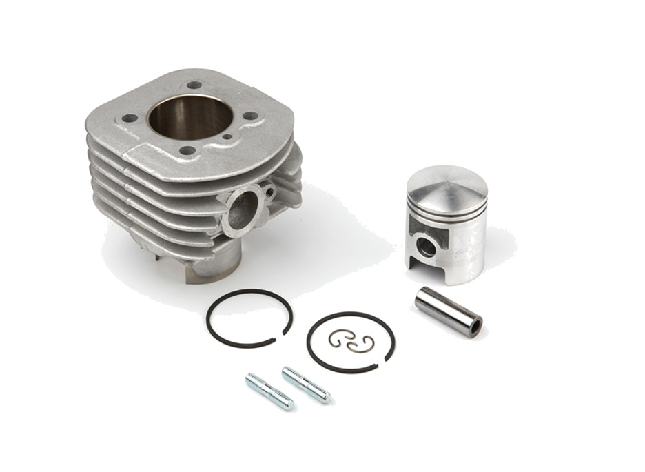kit de cilindro de aluminio airsal con camisa, pistón y segmentos