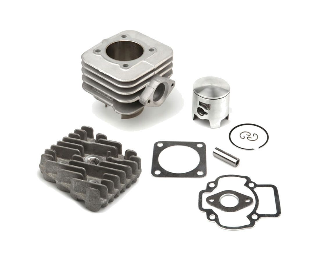 kit motor cilindro piston completo de aluminio  49,2cc