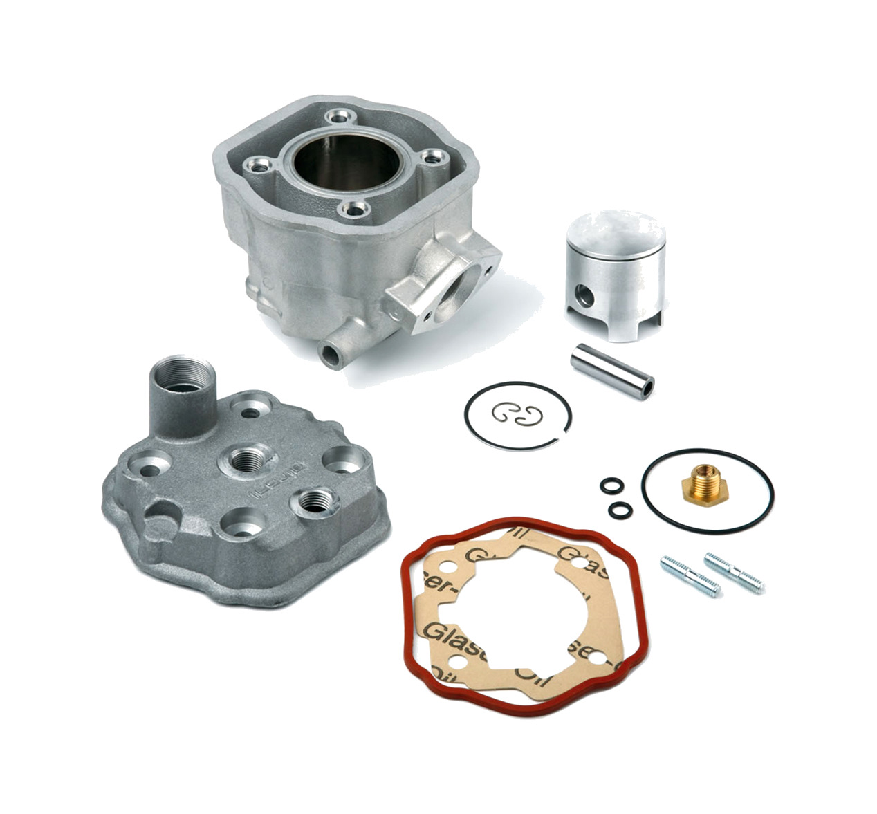 kit motor cilindro piston completo de aluminio  72,4cc