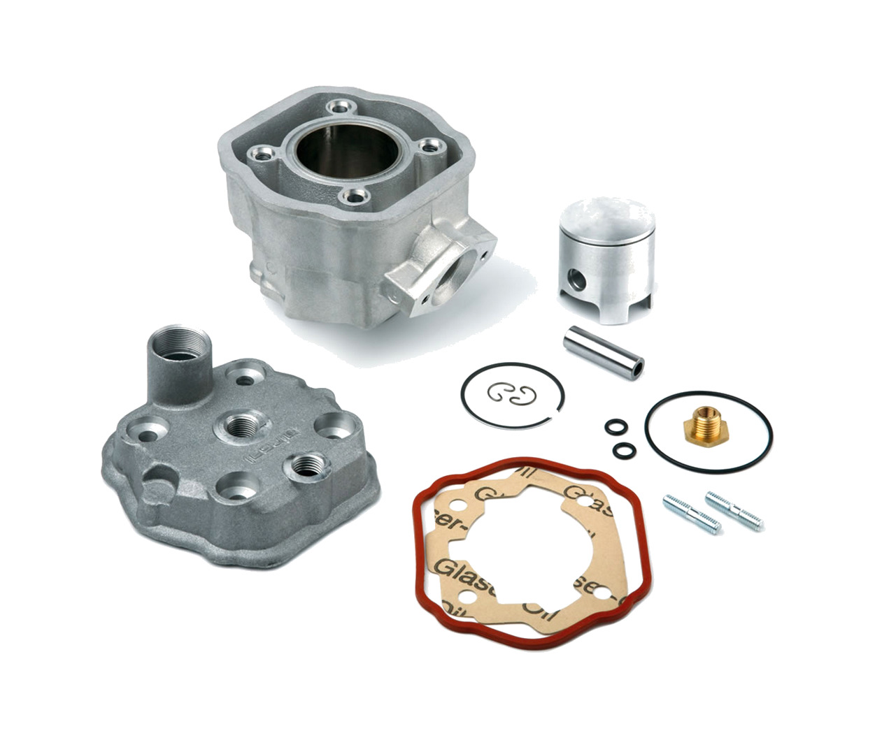 kit motor cilindro piston completo de aluminio  72,4cc