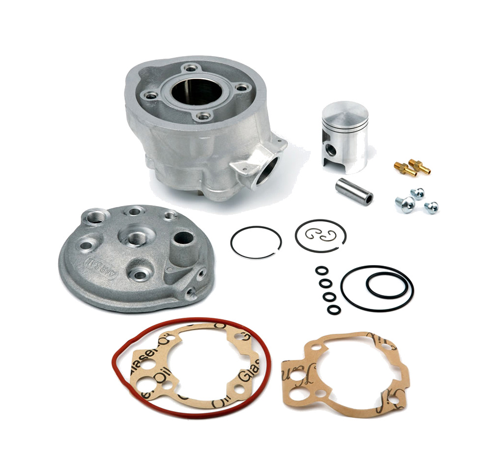 kit motor cilindro pistón completo de aluminio 70,5cc con 1 segmento