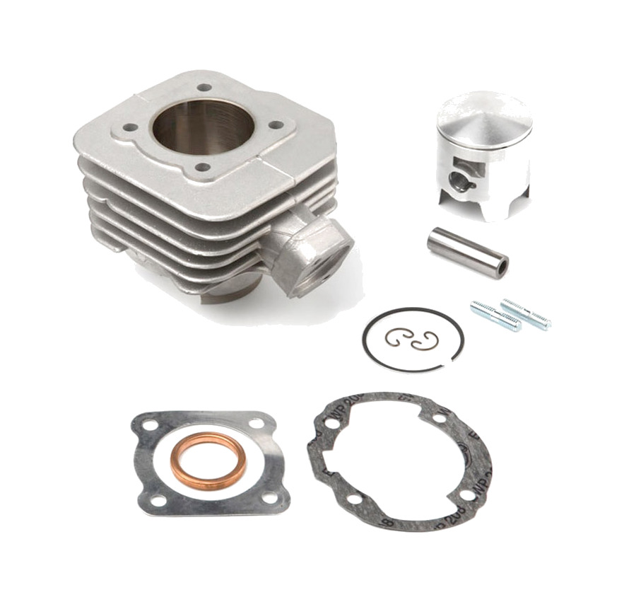 cilindro aluminio camisa piston segmentos airsal  19mm