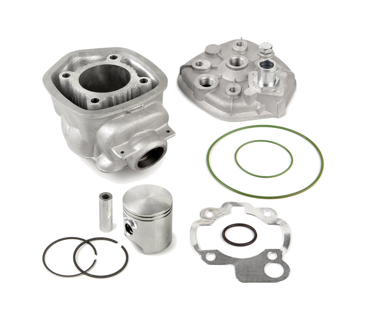 kit motor cilindro piston completo de hierro