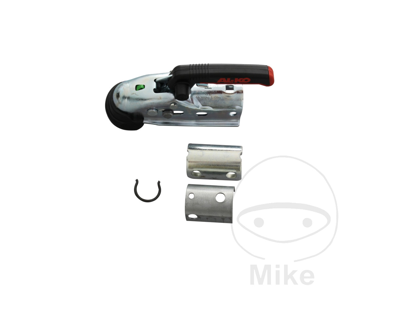 enganche de cabeza de bola 1600kg 35/45/50 mm