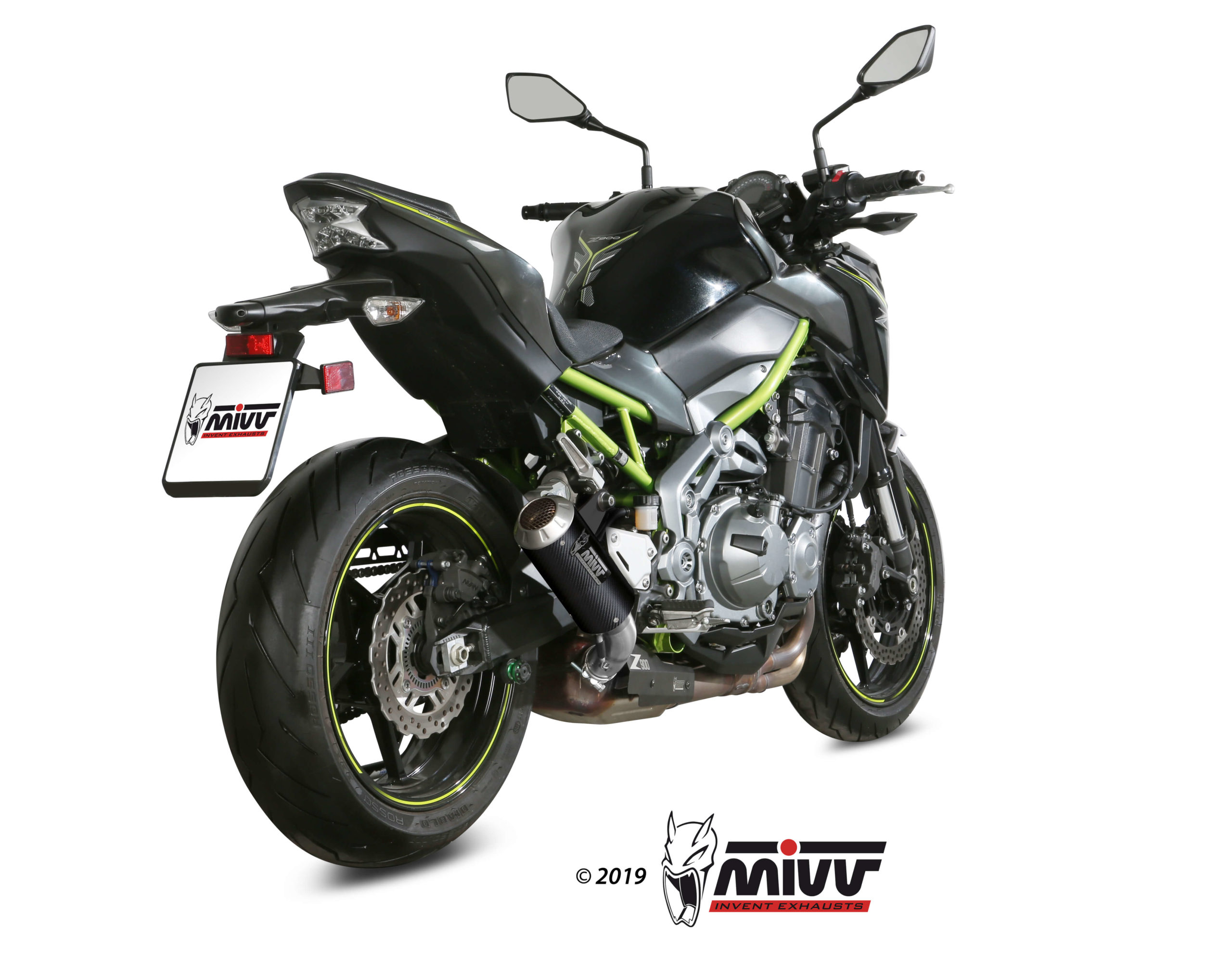 MIVV Posizione di scarico della moto STANDARD SPORT SLIP-ON MK3 CARBON - Foto 3 di 4