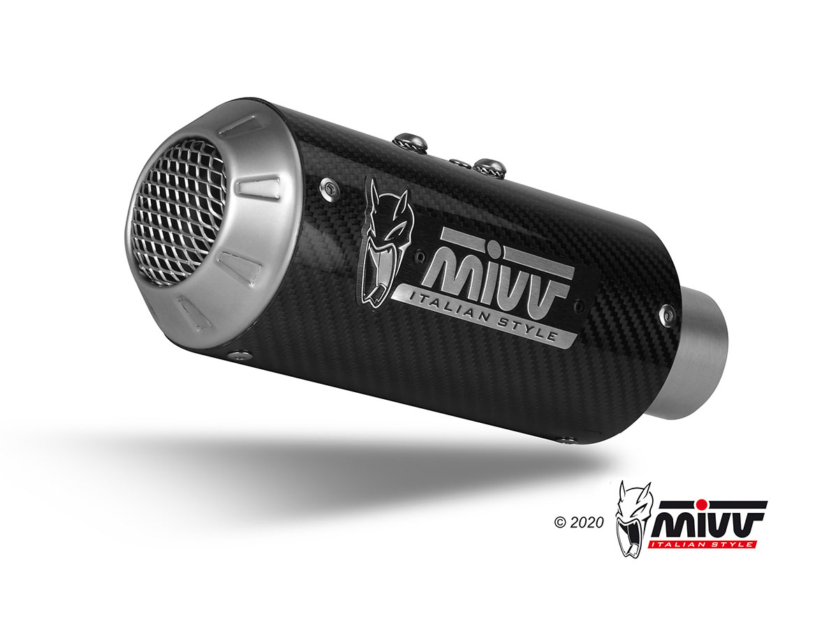MIVV Posizione di scarico della moto STANDARD SPORT SLIP-ON MK3 CARBON - Foto 4 di 4