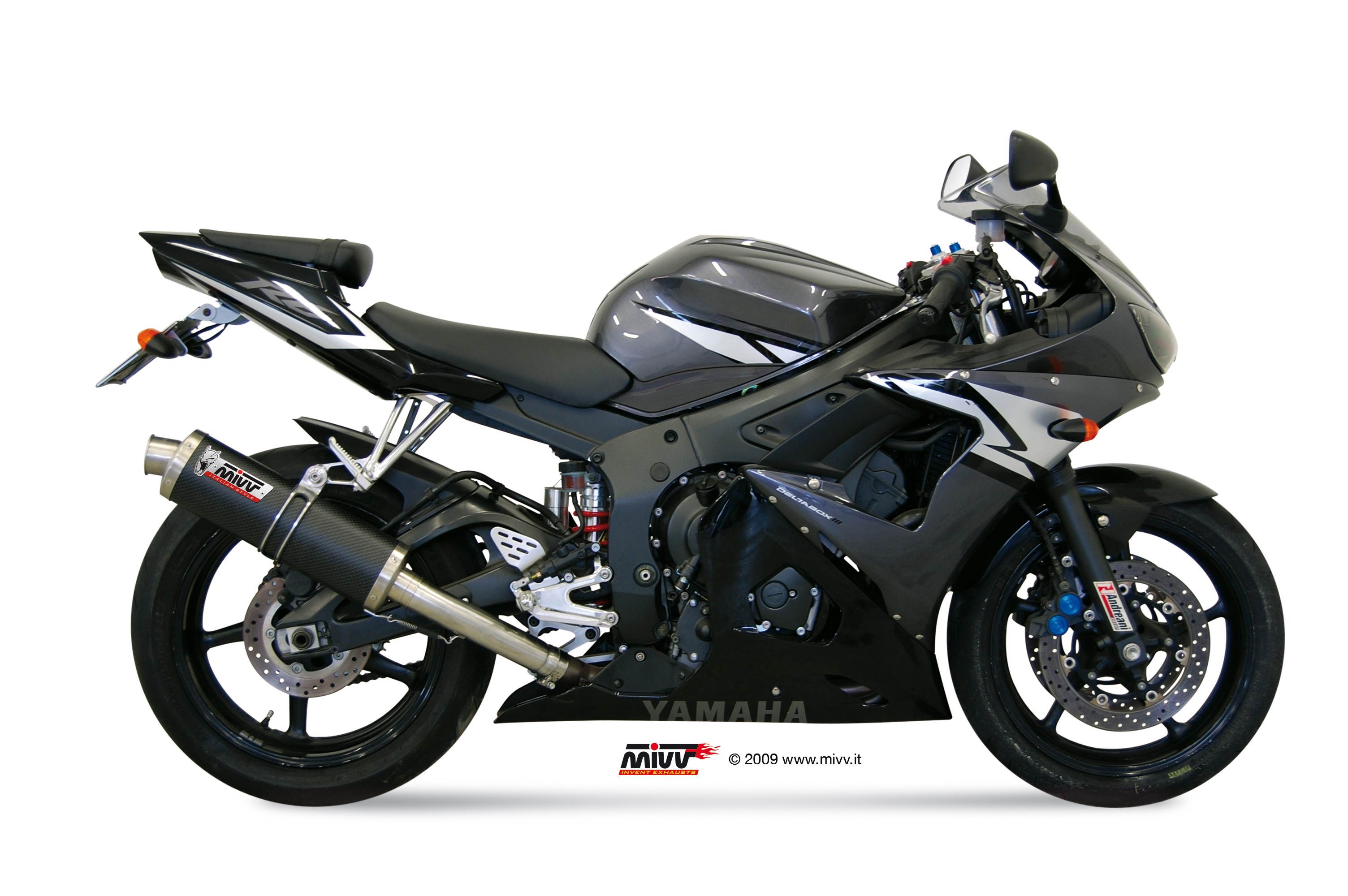 escape moto posicion standard sport slip-on oval carbon