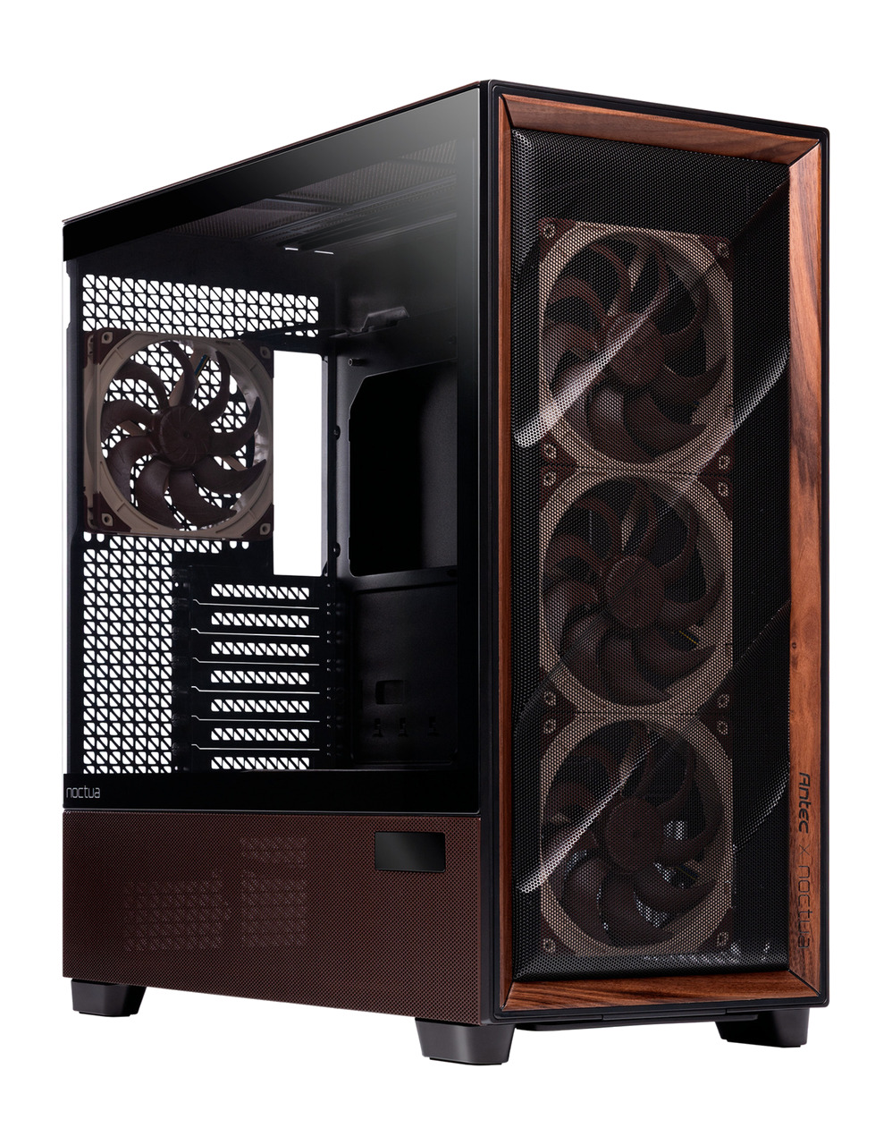 case pc full tower con finestra flux pro-noctua edition e-atx