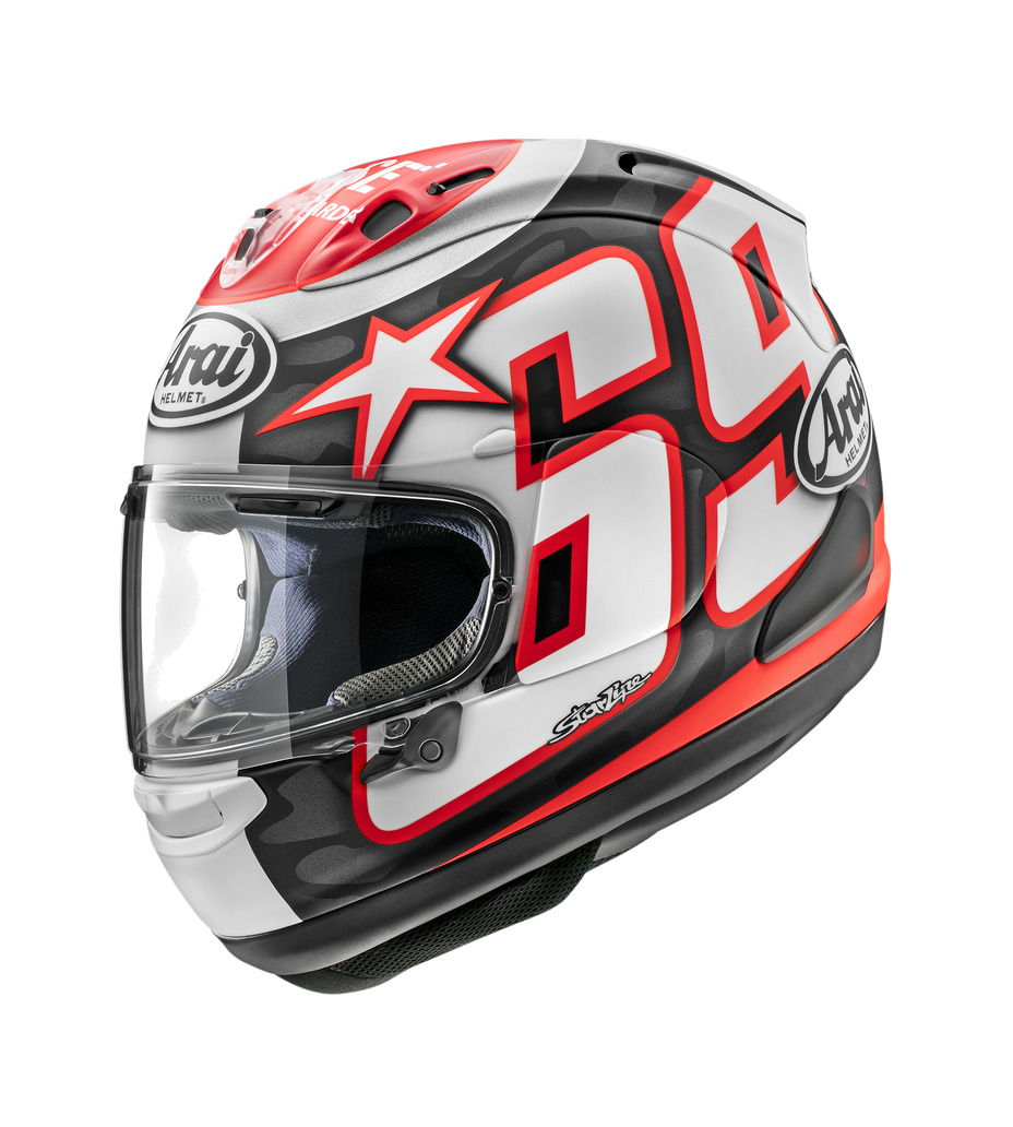 casco integral de moto rx-7v evo nicky haiden reset
