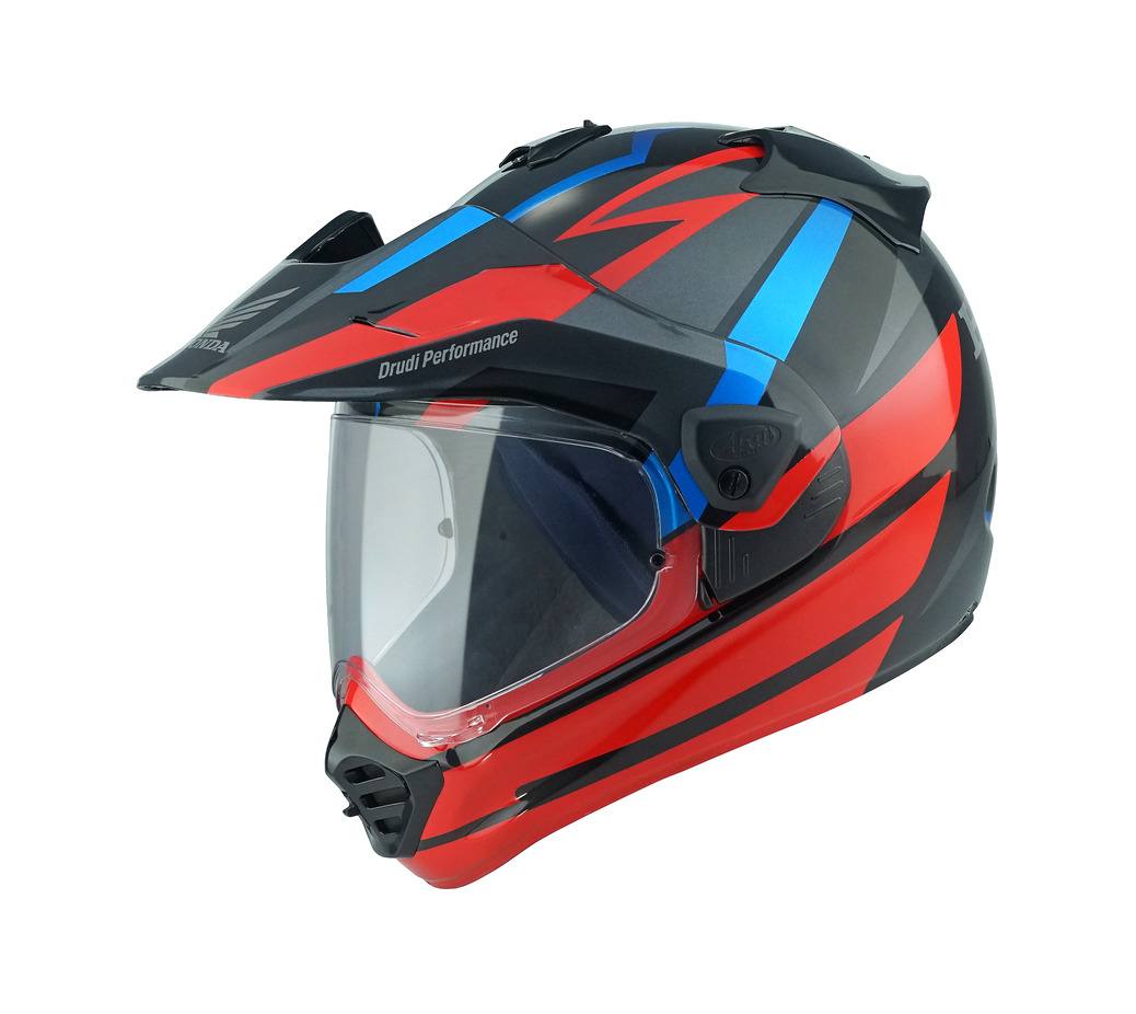 casco enduro offroad motocross con pantalla tour-x5 africa twin