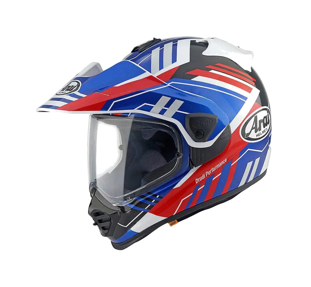 casco trail con pantlla y visera tour-x5 trail