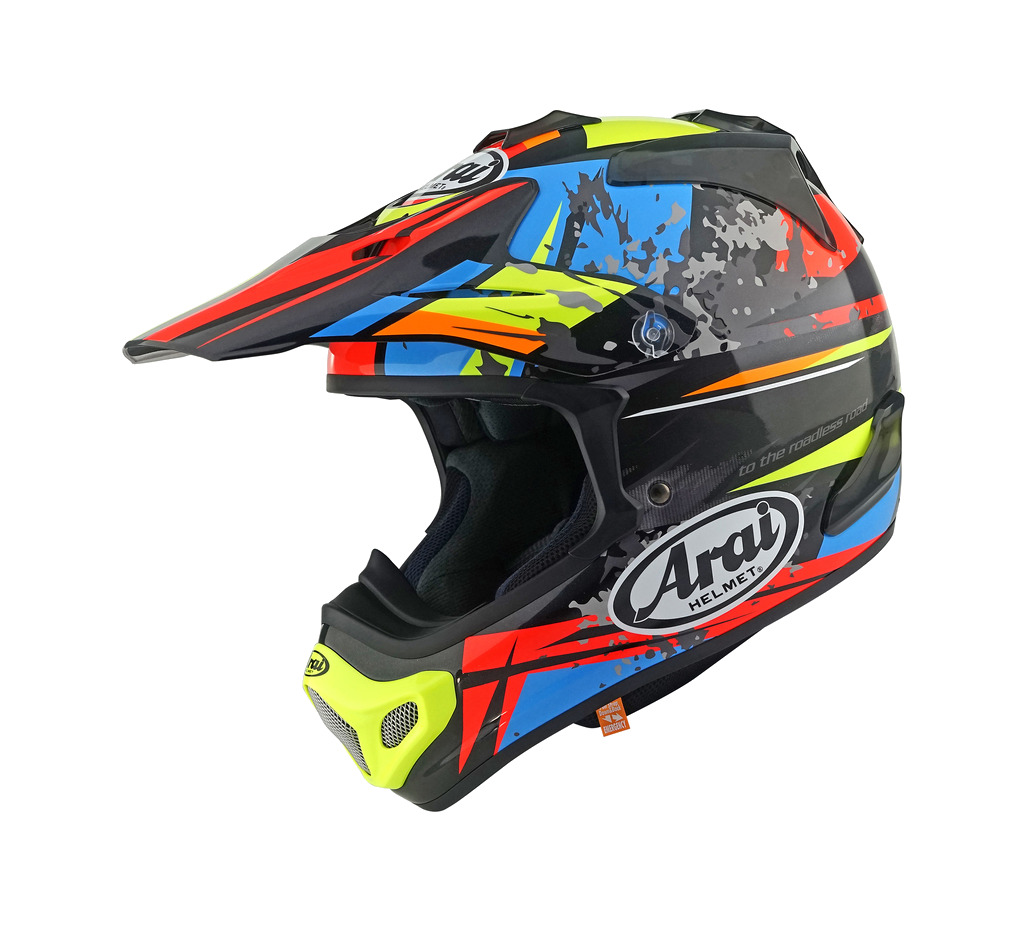 casco enduro offroad mx-v evo track