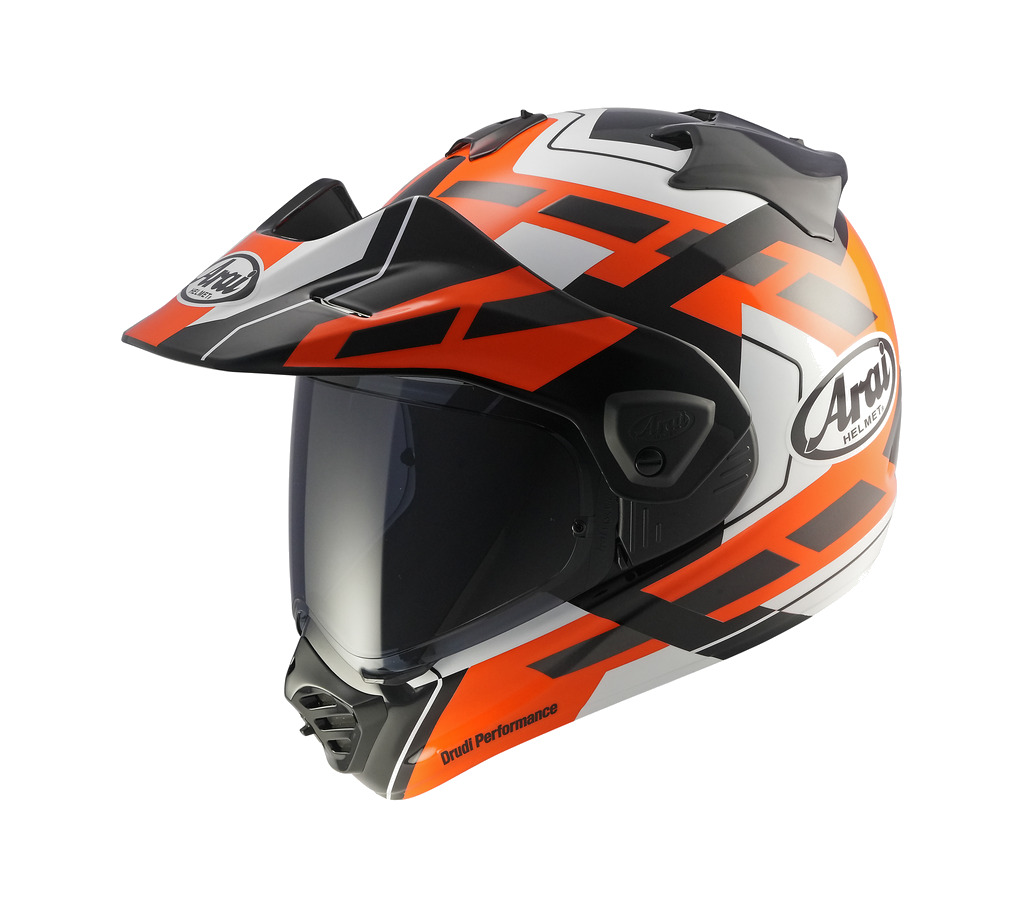 casco con visera tour-x5 match