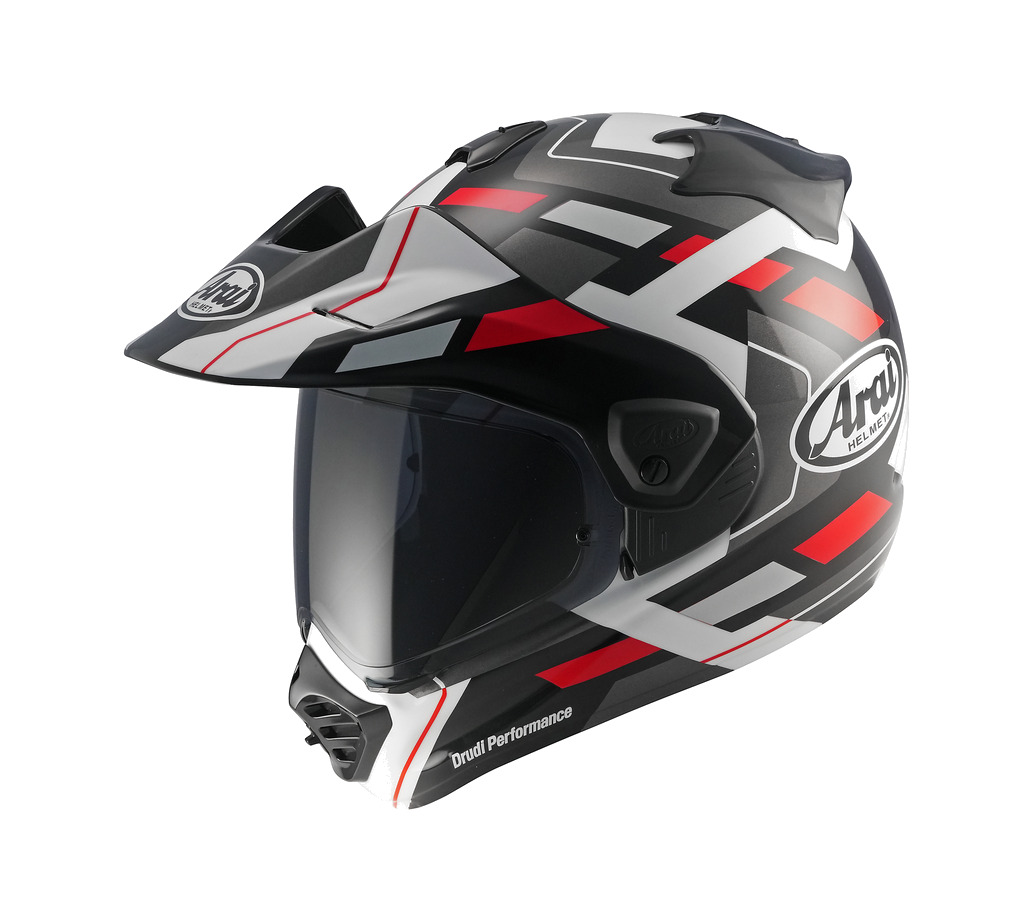 casco con visera tour-x5 match