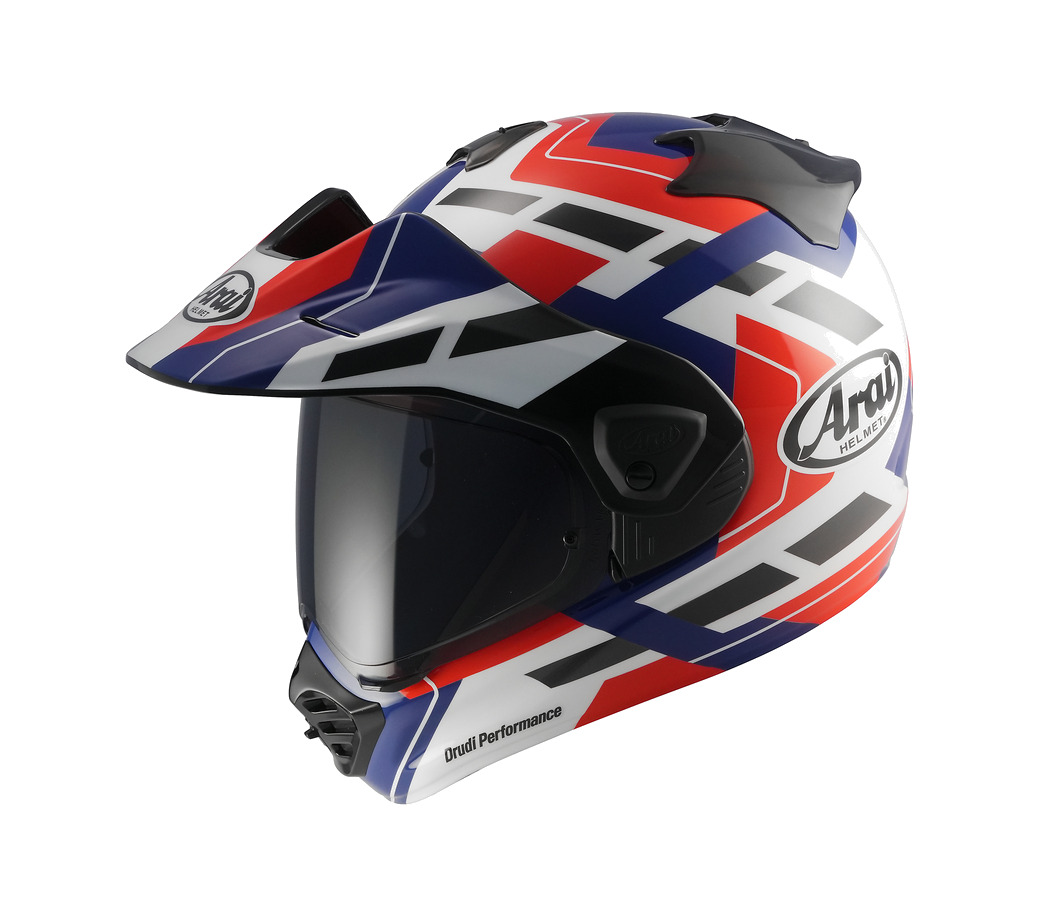 casco con visera tour-x5 match