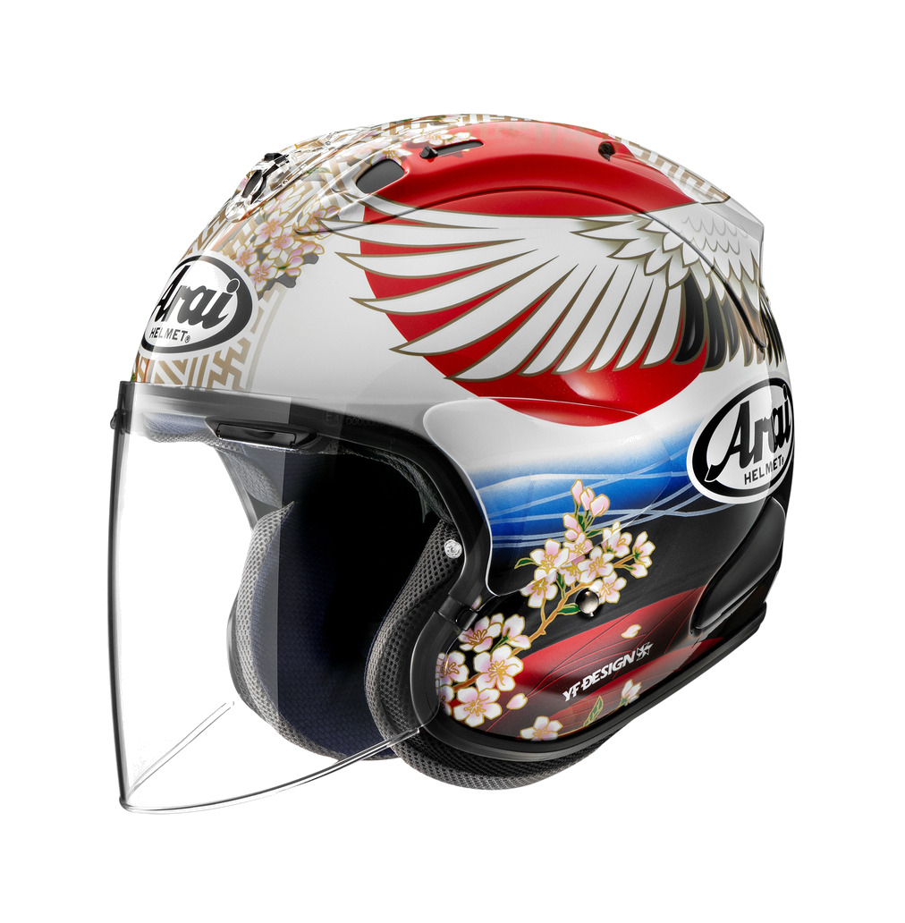 casco jet abierto sz-r evo tsubasa