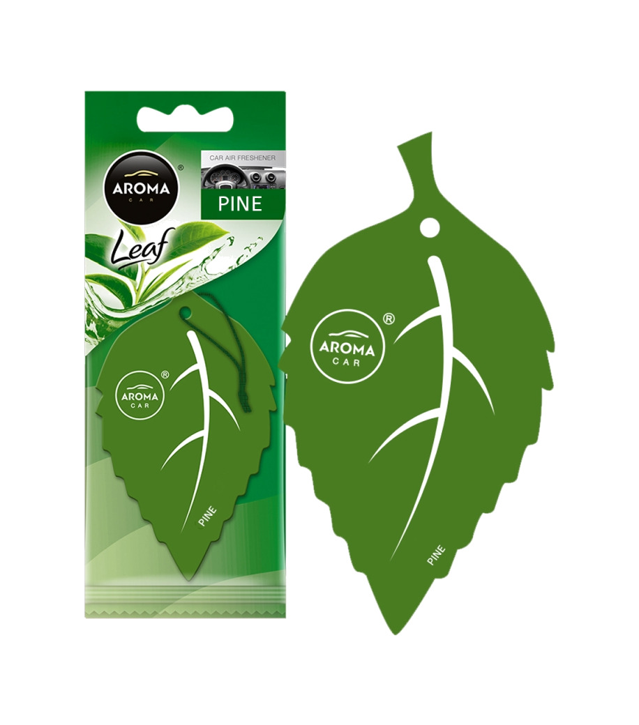ambientador de celulosa en forma de hoja