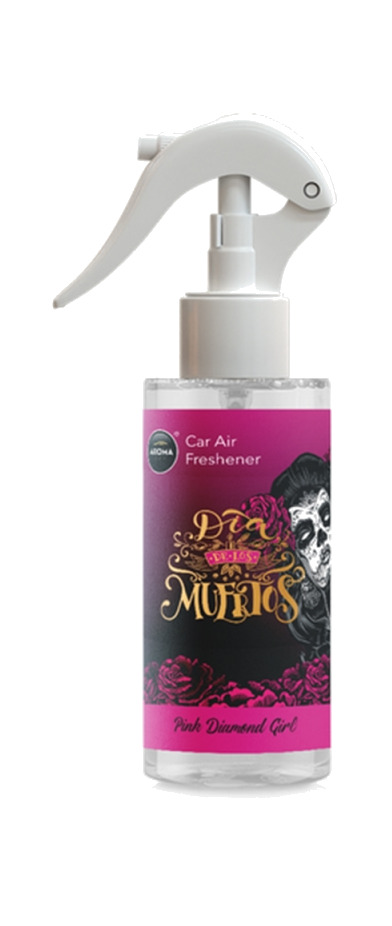 ambientador en spray con diseño día de los muertos 150 ml