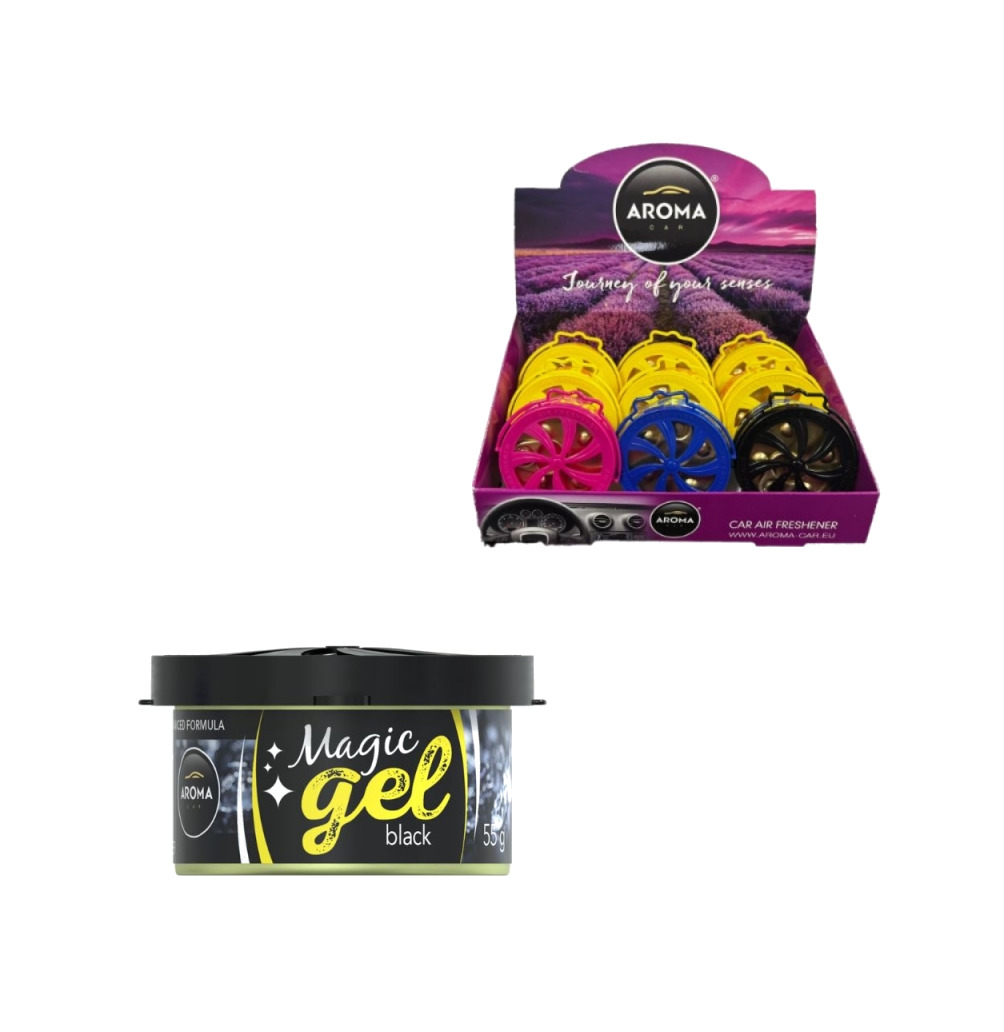 ambientador de coche gel magico