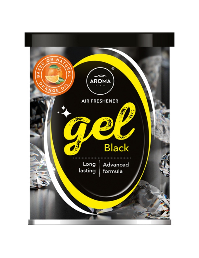 ambientador de coche con gel aceite natural 80gr
