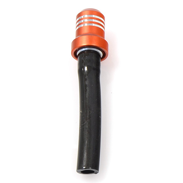 válvula tapón de depósito de gasolina de aluminio art - naranja